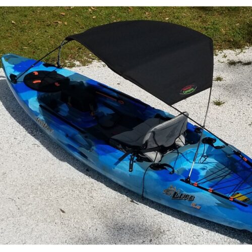 Canoe Kayak Sun Shade Canopy, Sun Shade Canopy for Kayak Boat Umbrella  Accessories, Waterproof Sun Shade Universal Awning Canopy for Kayaks  Canoes,Folding Kit with Installation (Black) : : Sports & Outdoors