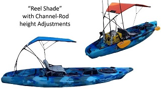 Adventure Canopies - Kayak sun shade canopies